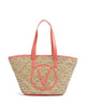 Valentino Bags Samuela Shoppingväska natur/coral