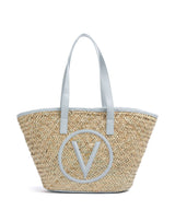 Valentino Bags Samuela Shoppingväska natur/azzurro