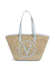 Valentino Bags Samuela Shoppingväska natur/azzurro