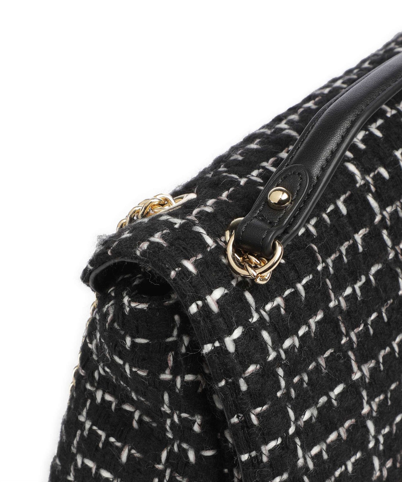 Valentino Bags Tweed Shoulder bag nero/multicolour