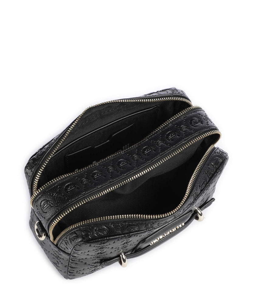 Just Cavalli All Over Gothic Crossbody bag black