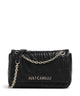Just Cavalli Quilted Zebra Shoulder bag black