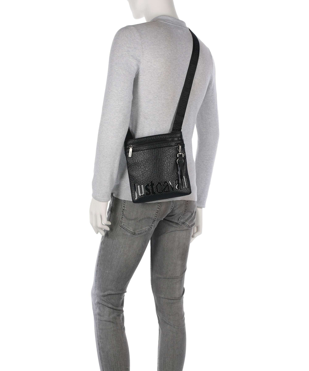 Just Cavalli Crossbody bag black