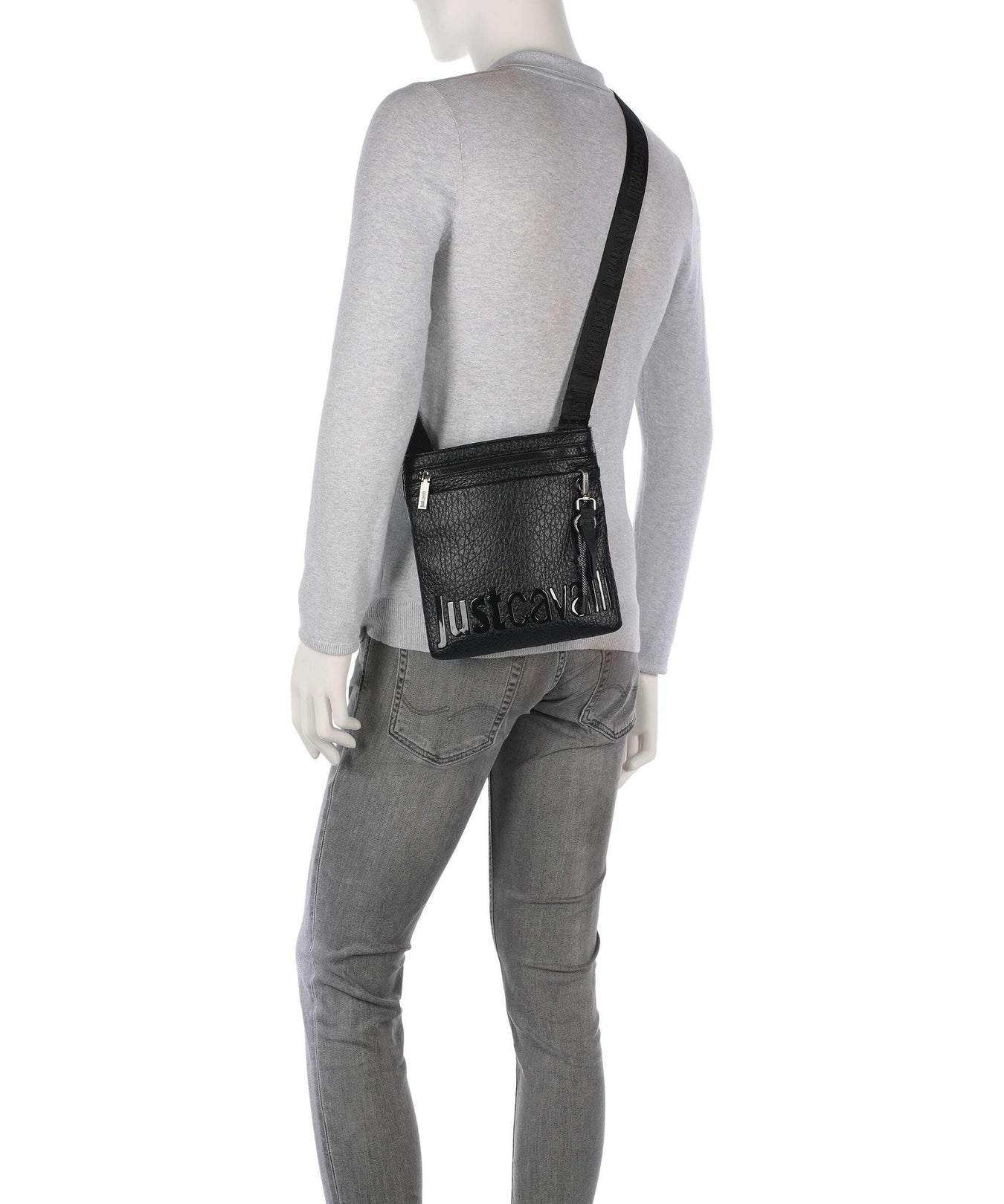 Just Cavalli Crossbody bag black