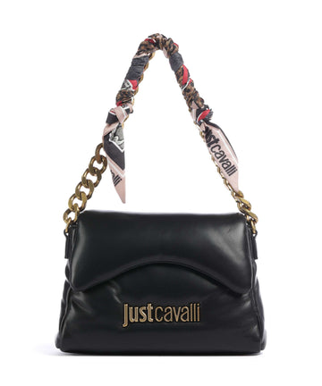 Just Cavalli Puffy Foulard Axelremsväska black