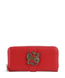 Just Cavalli Iconic Snakes Plånbok tango red