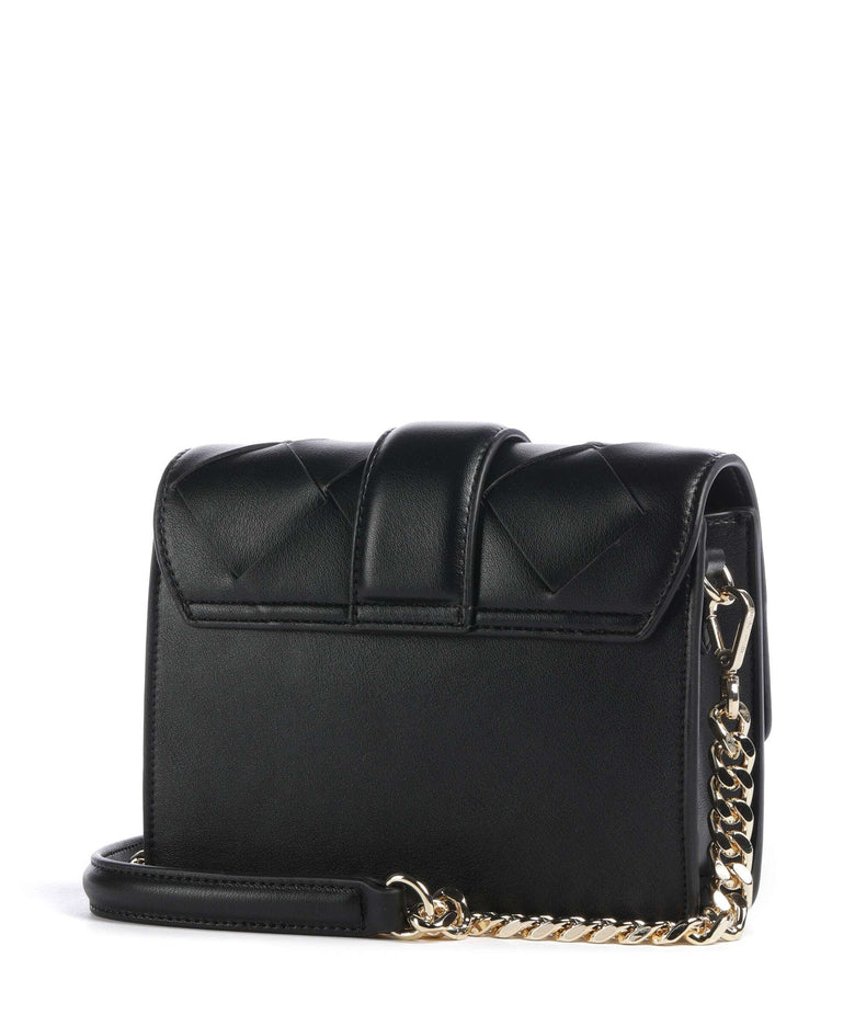 Just Cavalli Iconic Snakes Braided Crossbody bag black