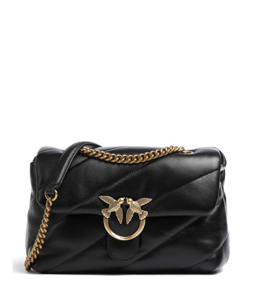 Pinko Love Puff Classic Axelremsväska nero