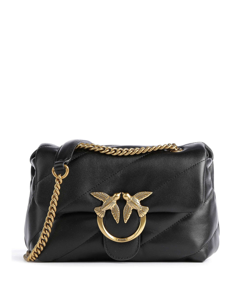Pinko Love Puff Mini Shoulder bag nero/antique gold