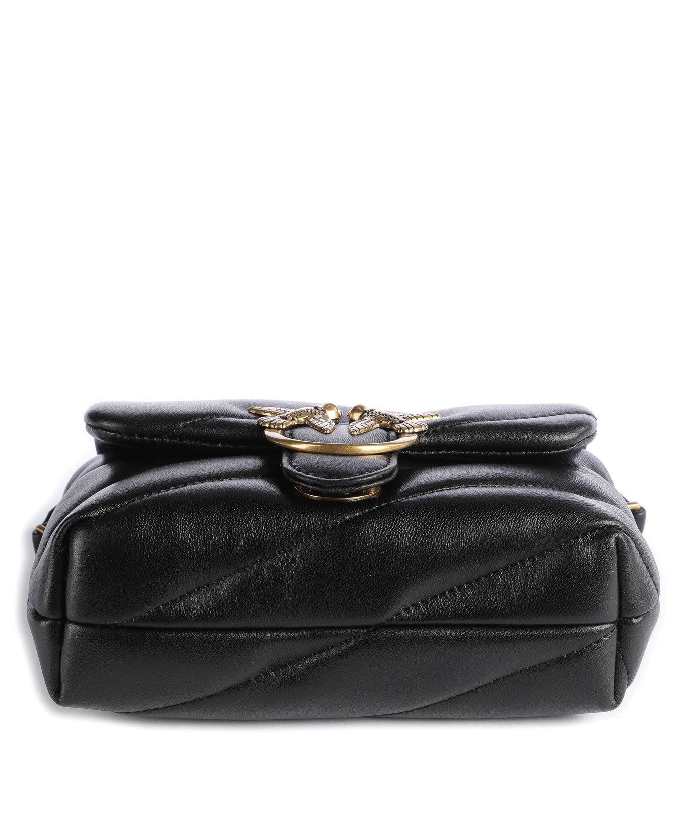 Pinko Love Puff Baby Shoulder bag nero/antique gold