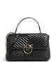 Pinko Love Lady Puff Big Handväskor nero/antique gold
