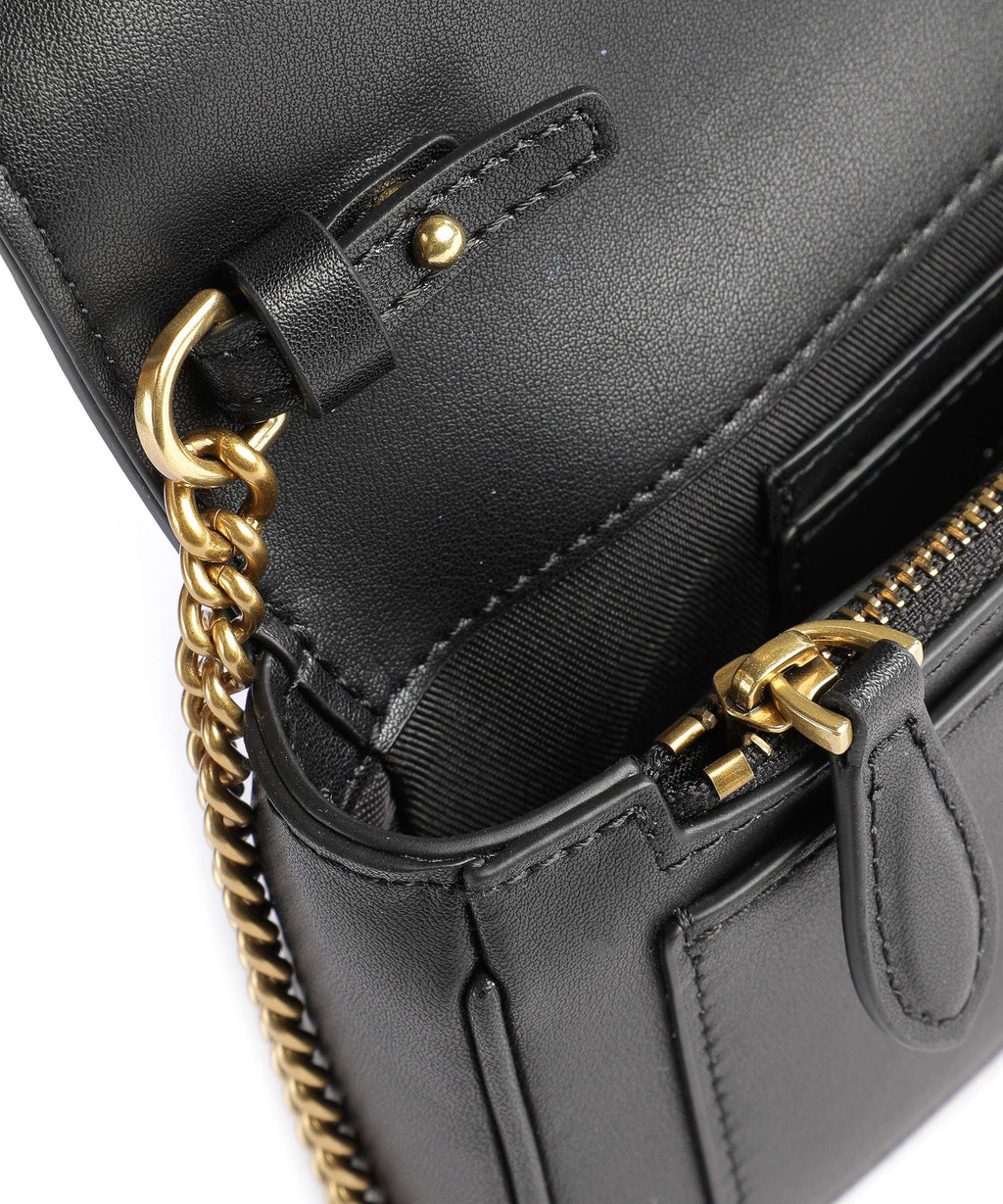 Pinko Love One Pocket Wallet nero/antique gold