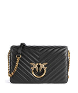 Pinko Love Click Classic Crossover väska nero/antique gold