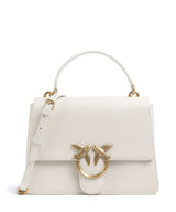 Pinko Love One Classic Handväskor bianco seta/antique gold