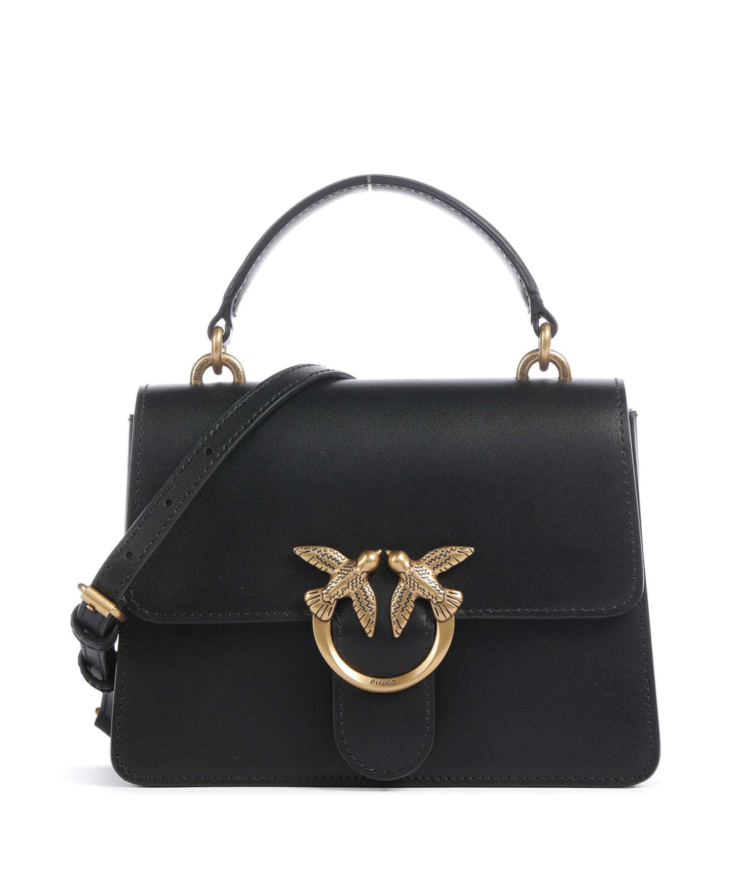Pinko Love One Mini Crossbody bag nero/antique gold