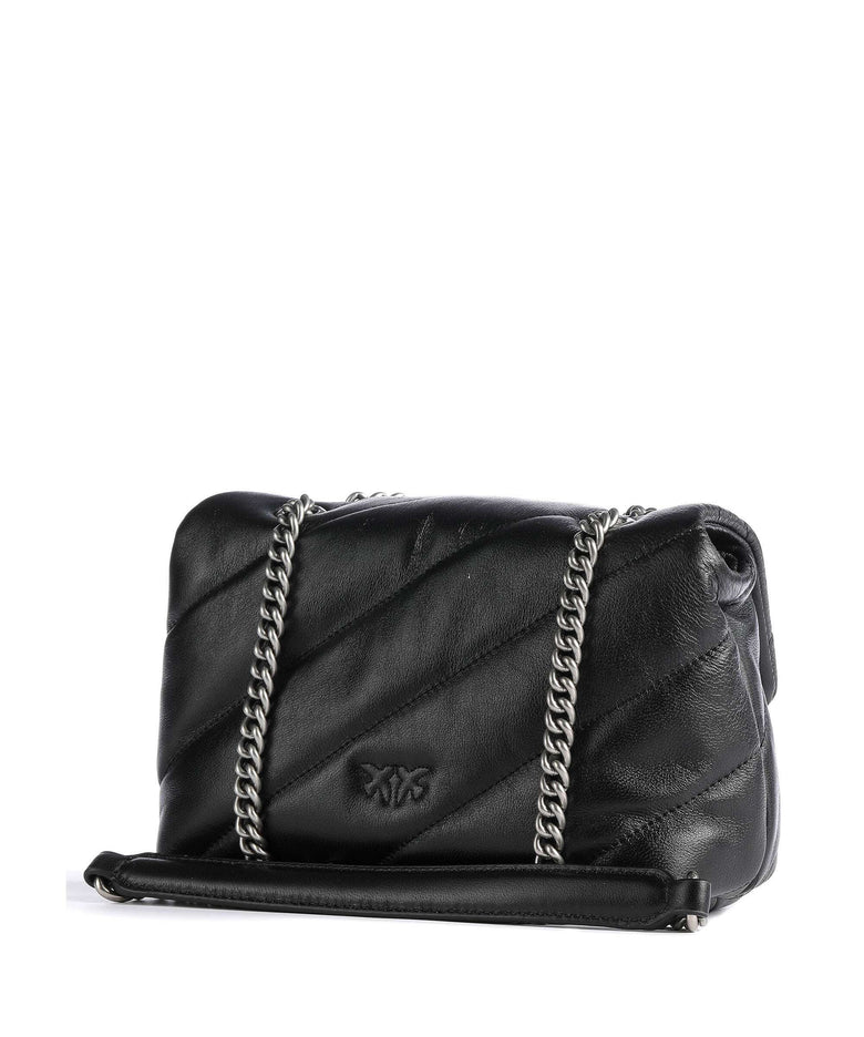 Pinko Love Puff Mini Shoulder bag nero/old silver