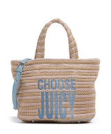 Juicy Couture Nora Straw S Handväskor alskan blue