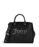 Juicy Couture Iris Velvet M Handväskor black