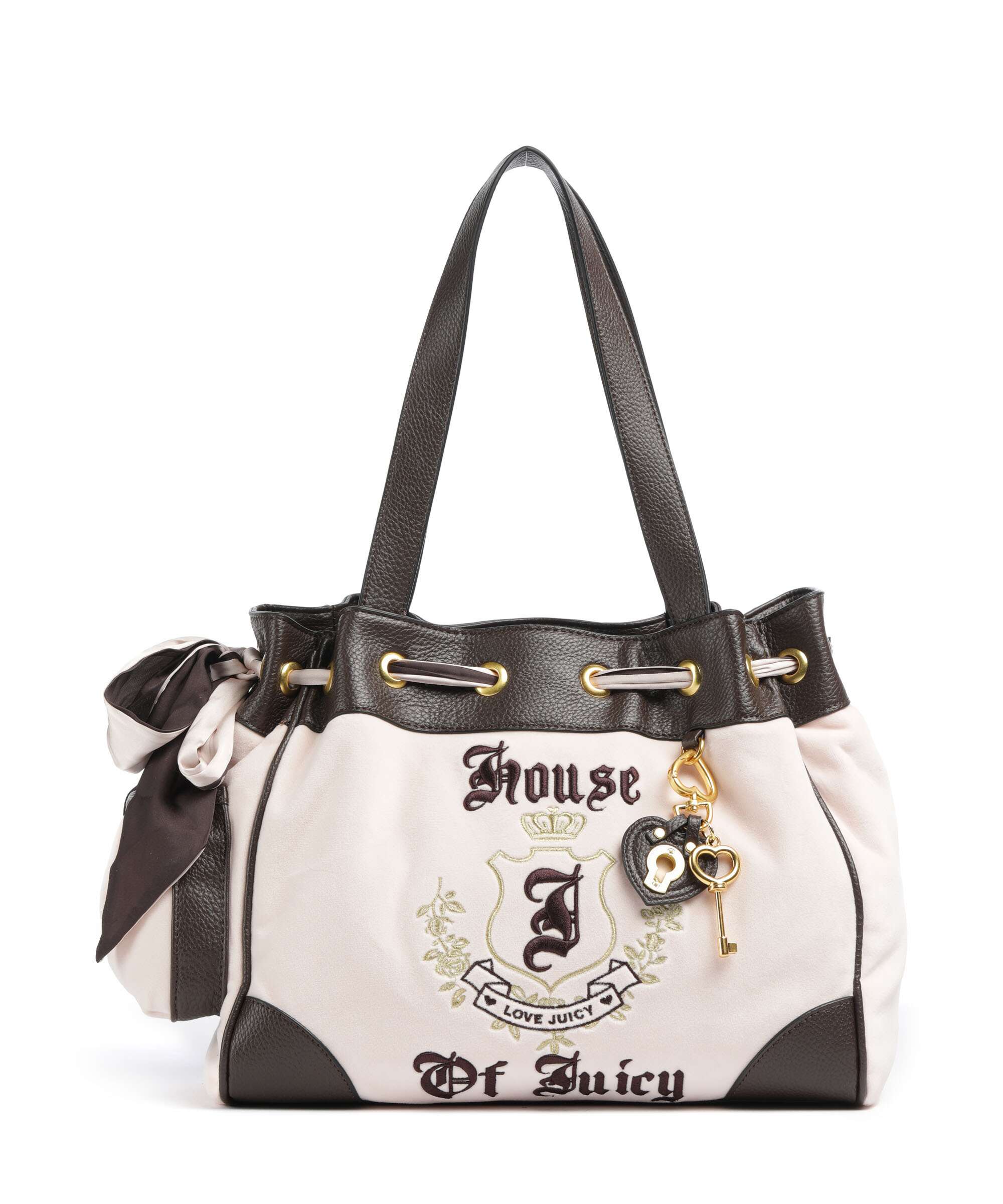 Juicy Couture Heritage L Tote bag pink champagne