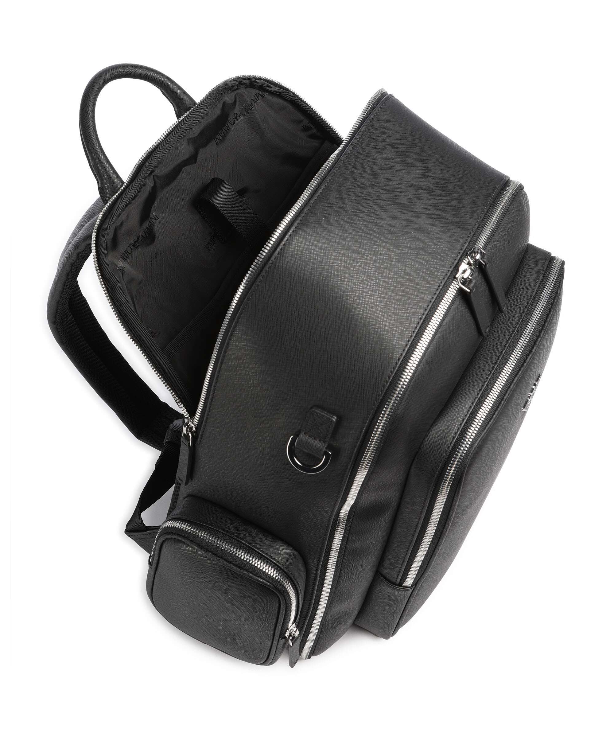 Emporio Armani Business Regenerated Backpack black beauty