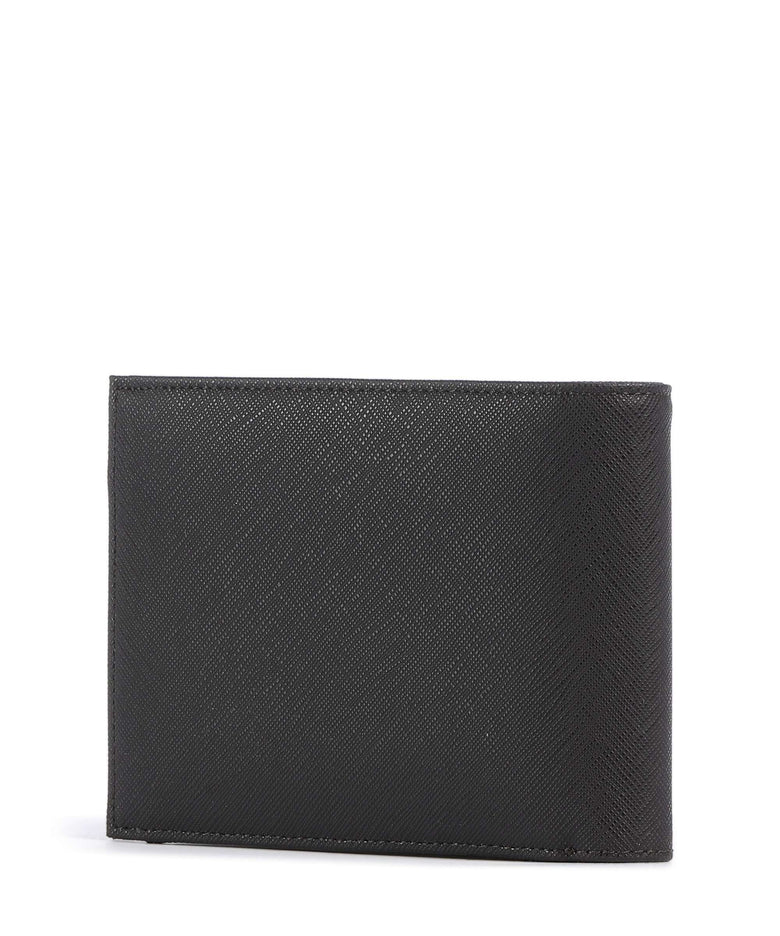 Emporio Armani Saffiano Animation Wallet ebony