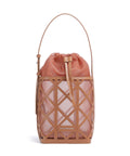 Emporio Armani Deva M Bucket bag terracotta