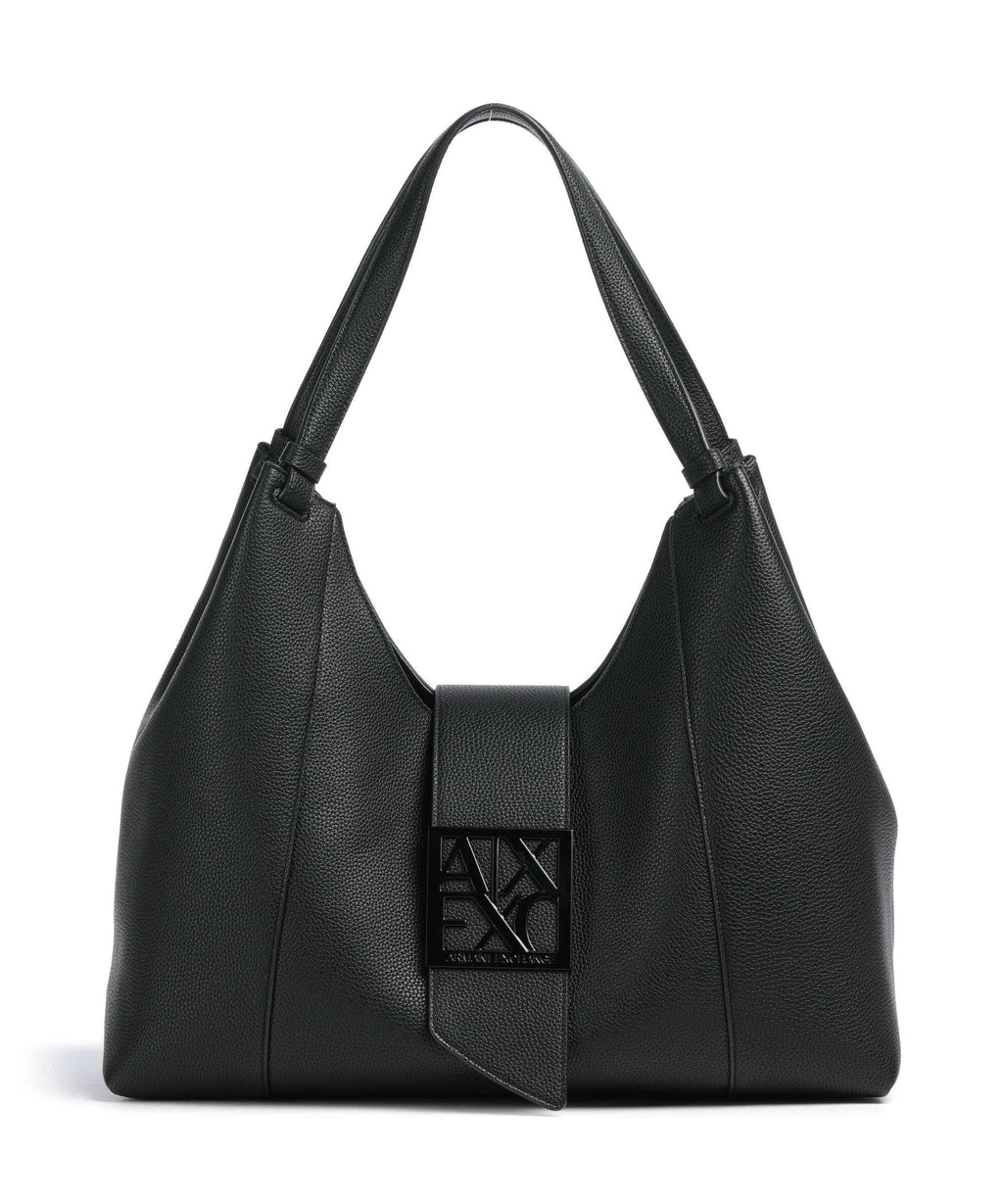 Armani Exchange Susy Soft Hobo bag black