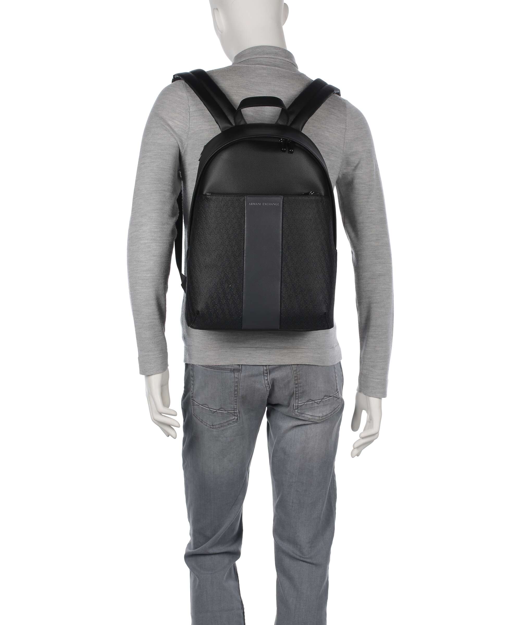 Armani Exchange William Backpack black/forged iron