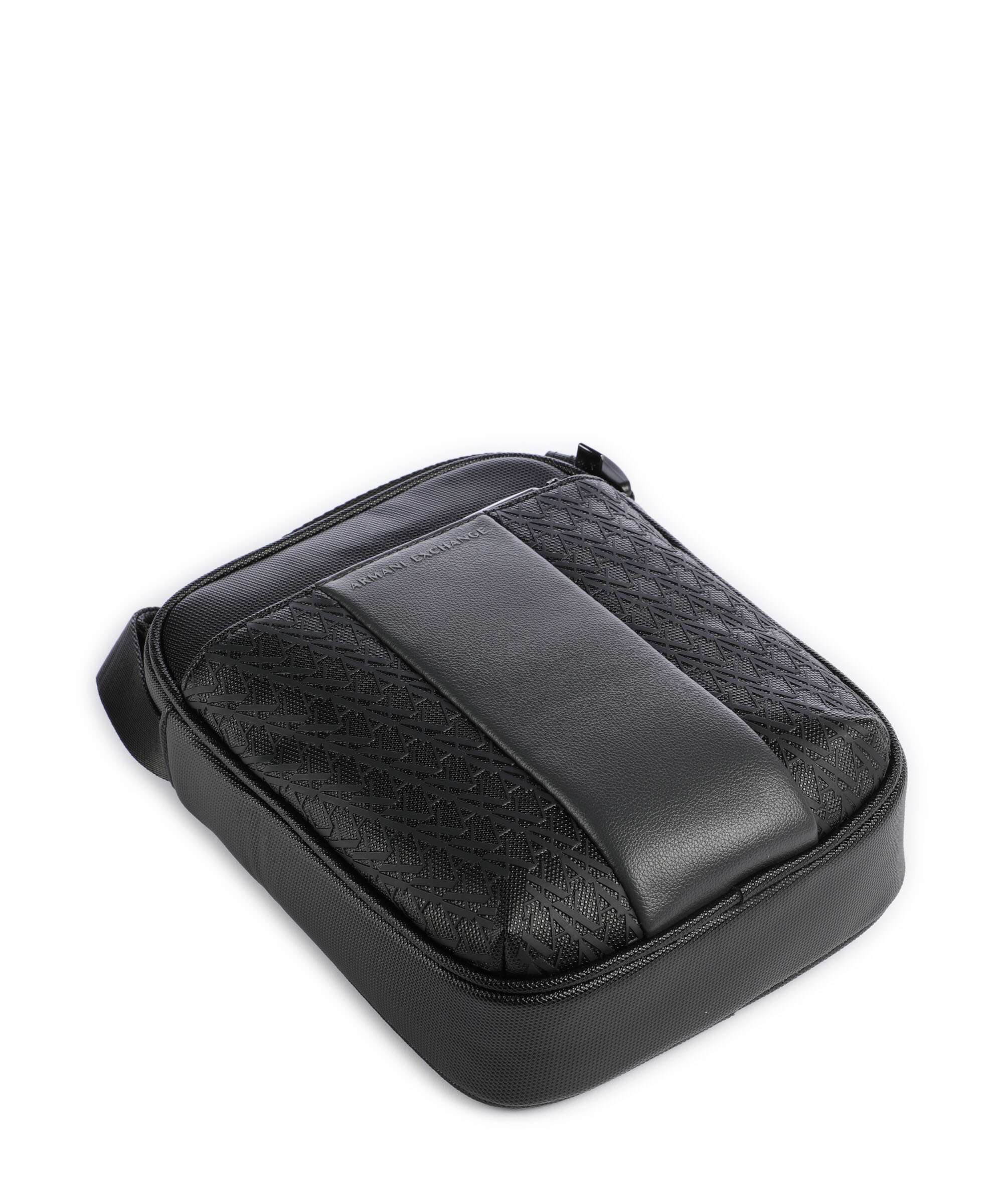Armani Exchange William Crossbody bag black/forged iron