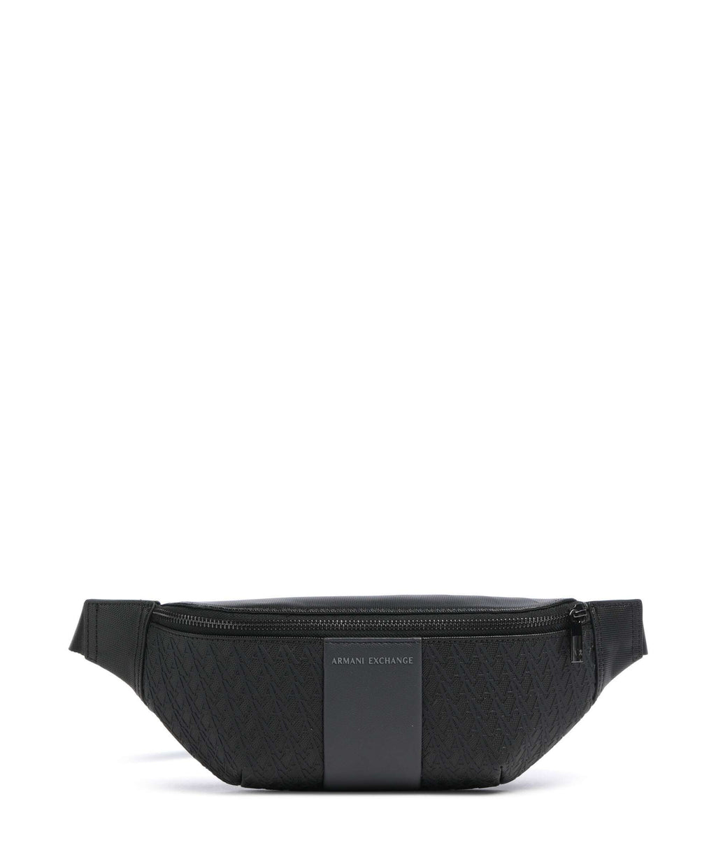 Armani Exchange William Belt bag black/forged iron