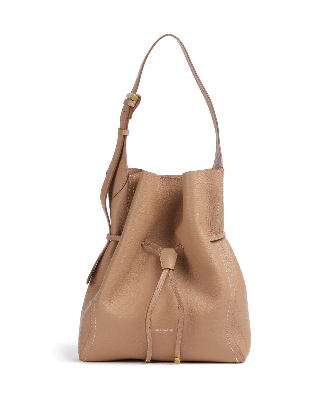 Gianni Chiarini Sienna Bucket bag clay