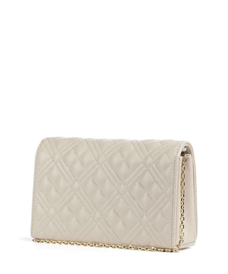 Love Moschino Smart Daily Crossbody bag avorio