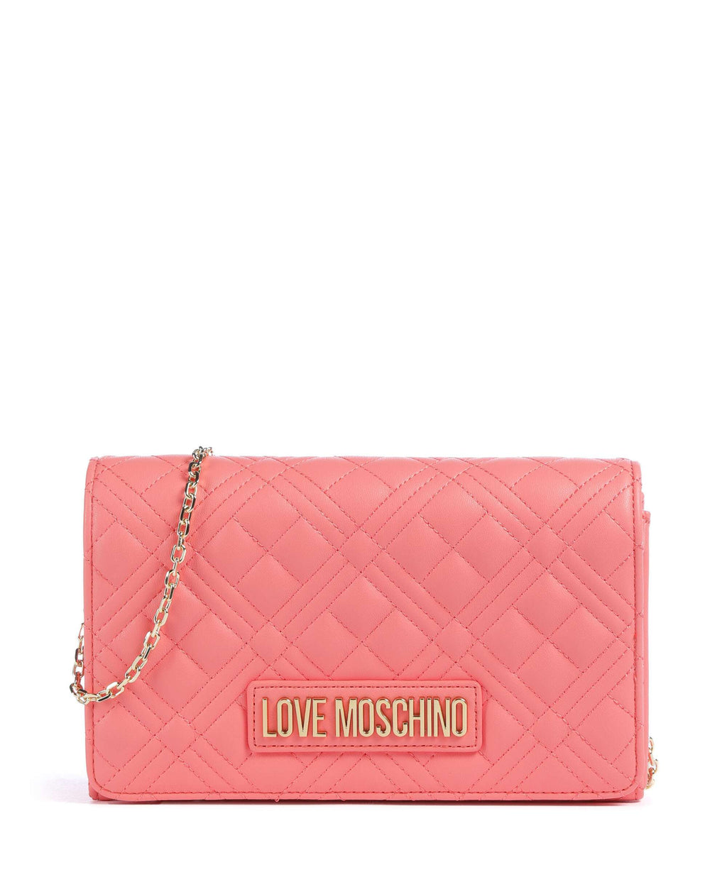 Love Moschino Smart Daily Crossbody bag coral