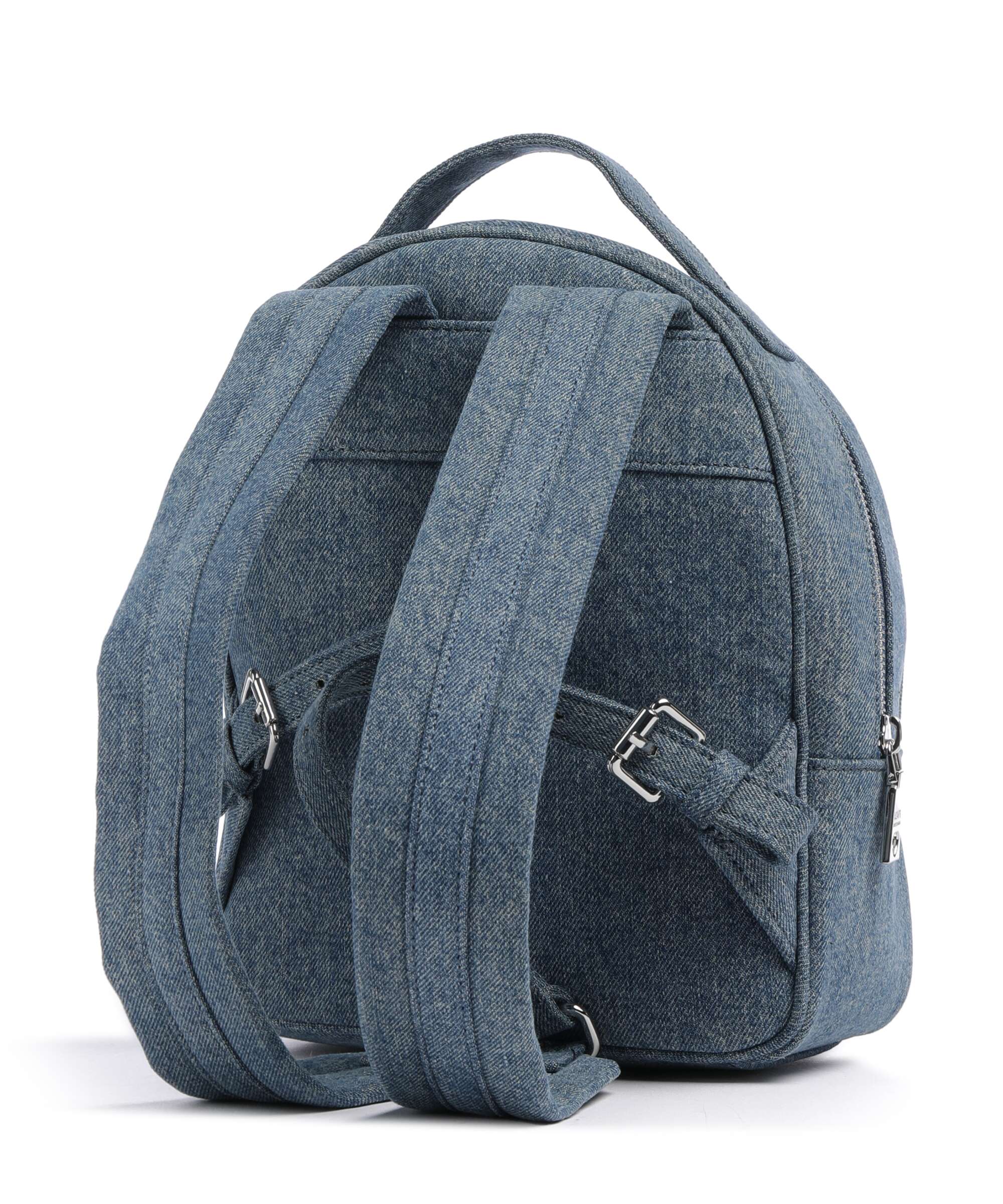 Love Moschino Denim Backpack blu