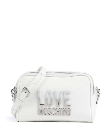 Love Moschino Prism Crossover väska bianco