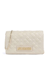 Love Moschino Smart Daily Crossover väska avorio