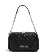 Love Moschino Quilted Axelremsväska nero