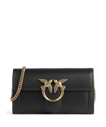 Pinko Love One Plånbok nero/antique gold