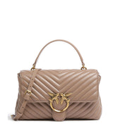 Pinko Love Lady Puff Classic Handväskor biscotto zenzero/antique gold