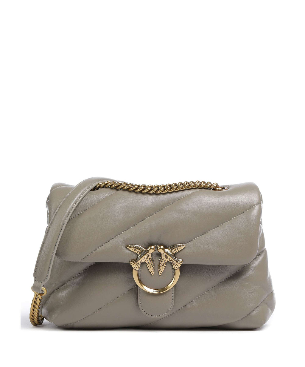 Pinko Love Puff Classic Shoulder bag noce/antique gold