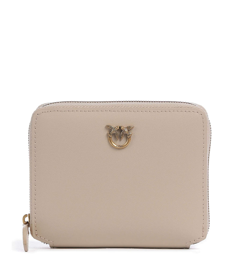 Pinko Taylor Wallet beige/grigio fumo/antique gold