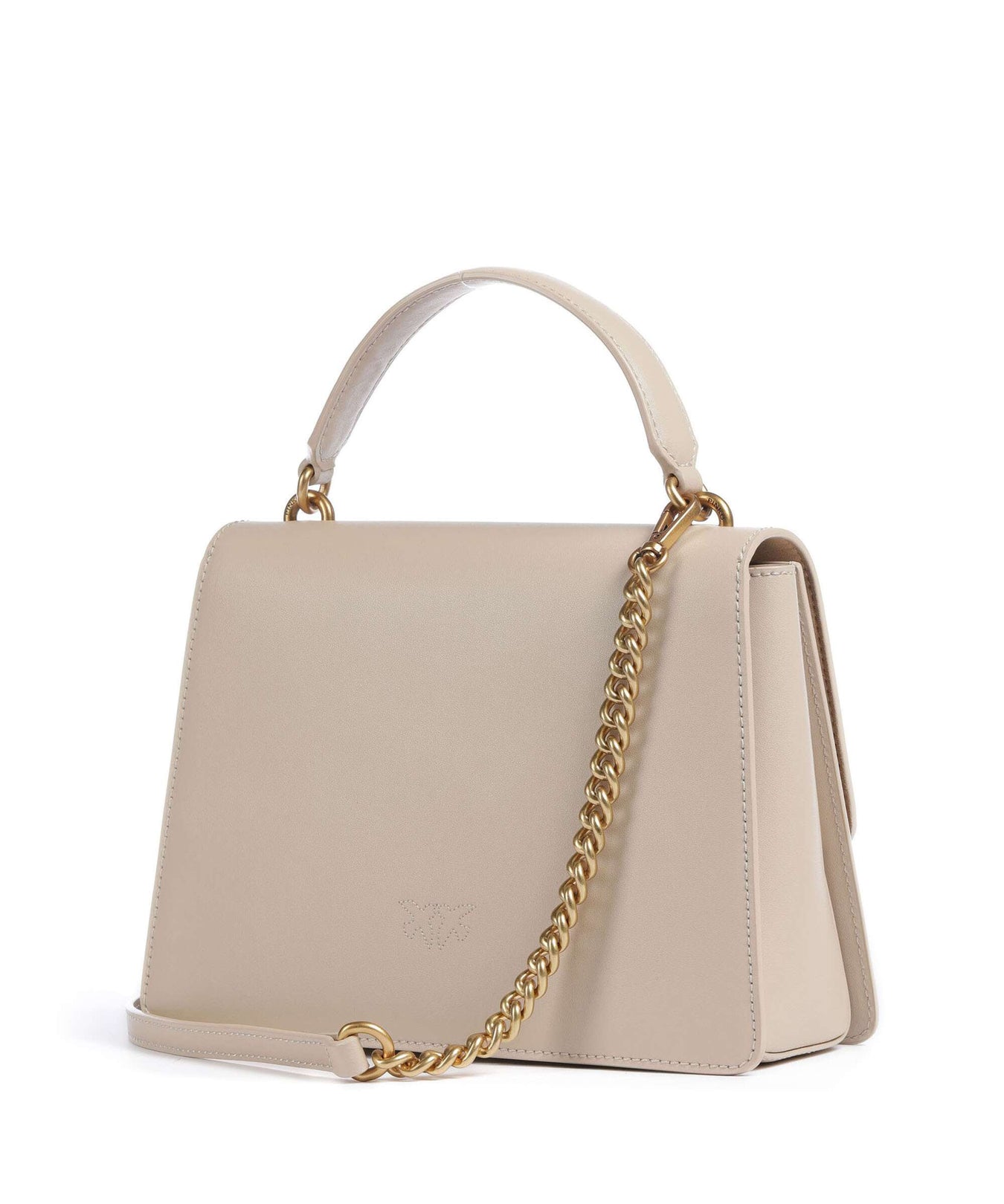 Pinko Love One Classic Handbag beige/grigio fumo/antique gold