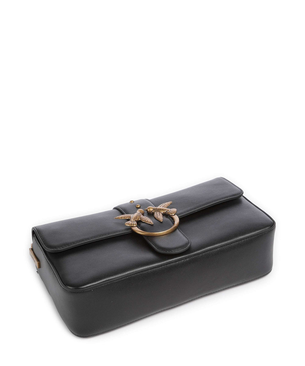 Pinko Love One Classic Slouchy Shoulder bag nero/antique gold