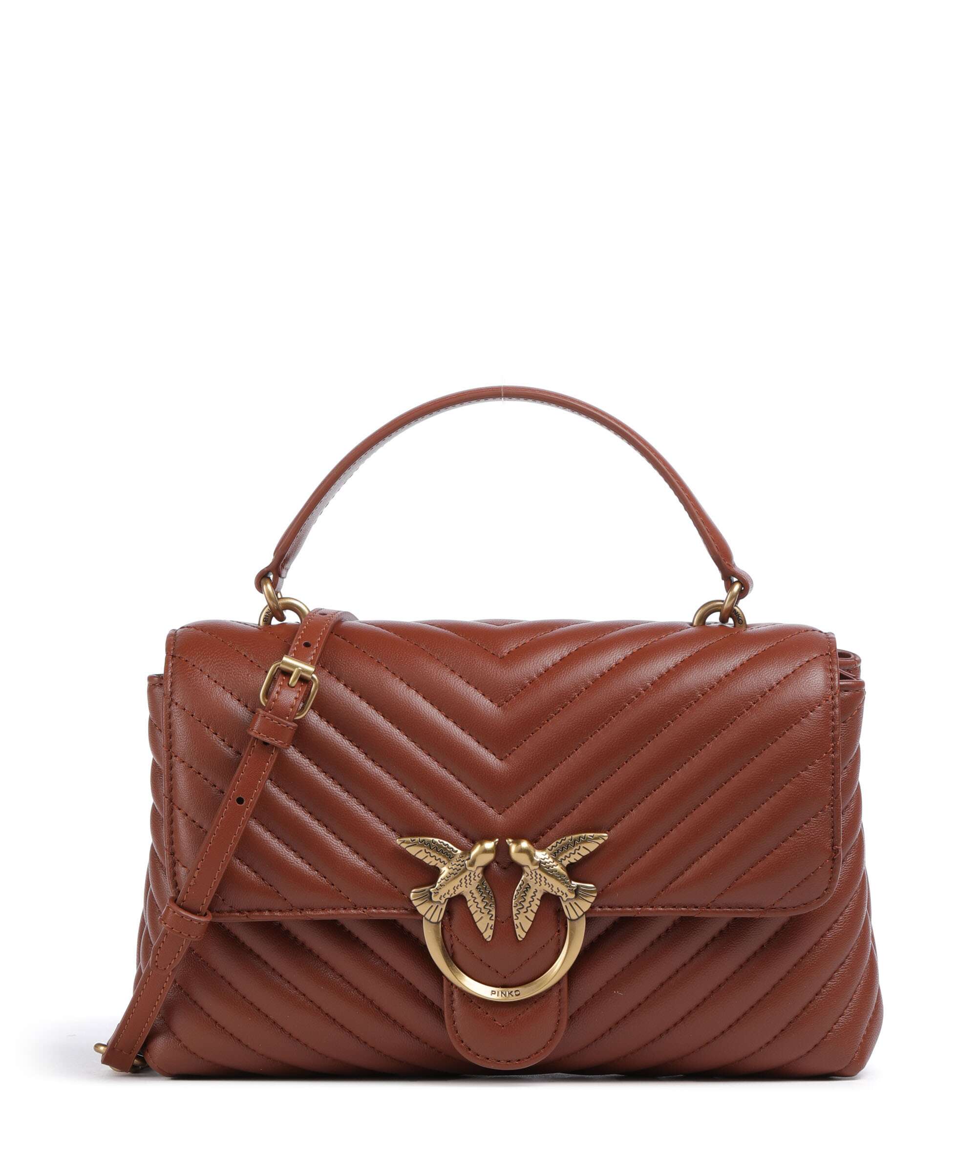 Pinko Love Lady Puff Classic Handbag arabo/antique gold