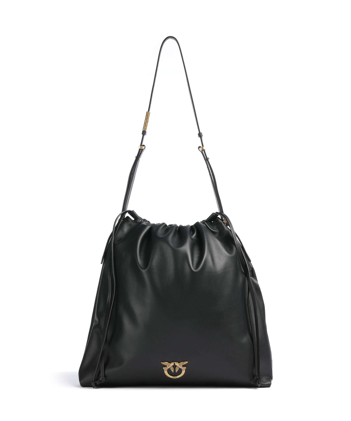 Pinko Extra Slouchy Bucket bag nero/antique gold