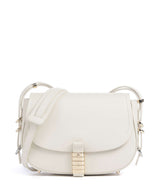 Pinko Saddle Mini Crossover väska bianco seta/gold/nike