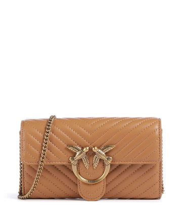 Pinko Love One Plånbok torrone/antique gold