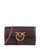Pinko Love One Wallet uva di catawba/antique gold