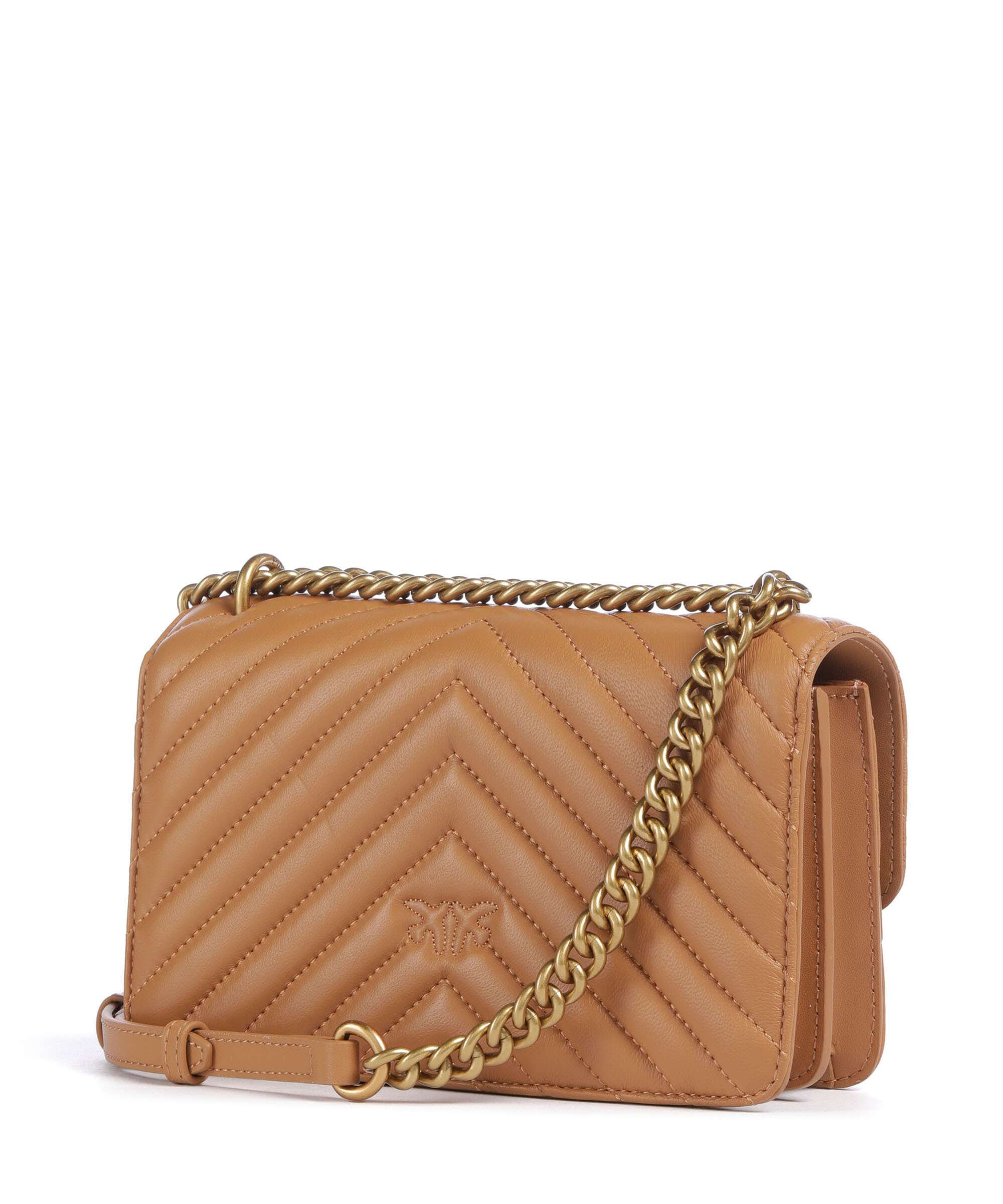Pinko Love One Mini Shoulder bag torrone/antique gold
