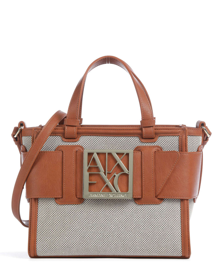 Armani Exchange Handbag light brown